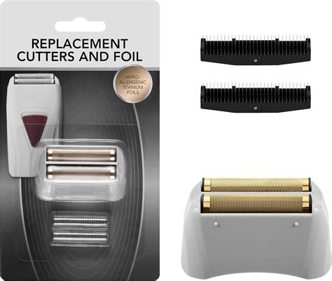 Amazon.com: 2 Pack Pro Shaver Replacement Foil and Cutters Compatible ...