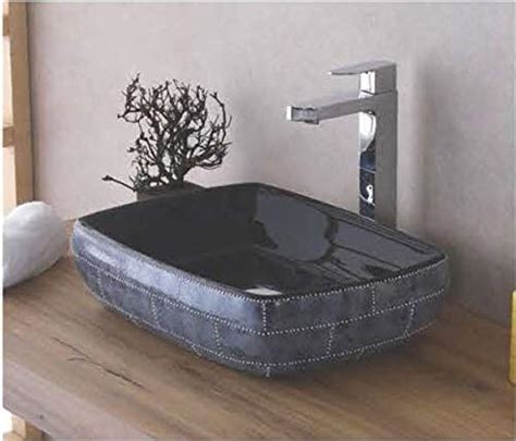 ROCA VT -001 (18''X14''X05'') ART COLOUR WASH BASIN OVER OR ABOVE ...