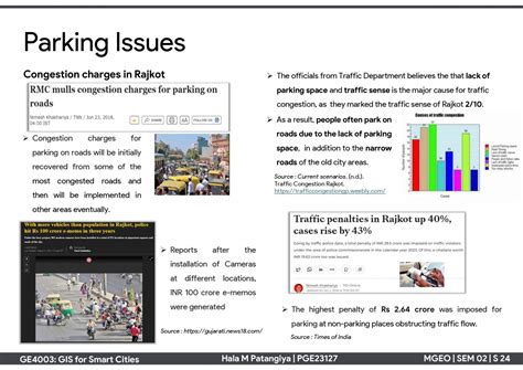 Optimizing Parking Facilities | CEPT - Portfolio