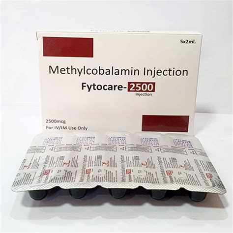 Fytocare 2500 - Methylcobalamin Injection - Pride Pharma