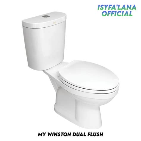 Jual American Standard Kloset Duduk My Winston Dual Flush - Set Kloset ...