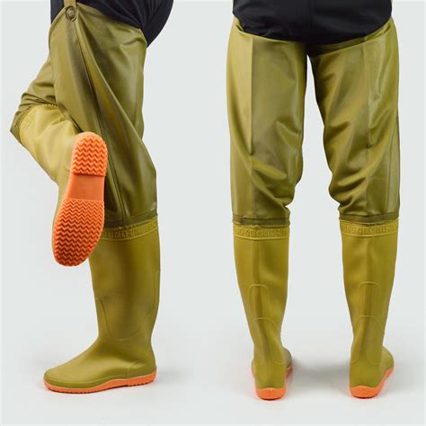 Fishing Hip Waders, Watertight Hip Boots Thigh Waders for Men and Women ...