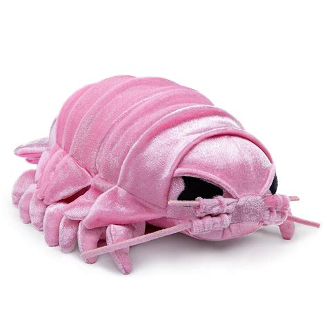 Frankiezhou Realistic Giant Isopod Plush Stuffed Animal Pink 20 Isopod ...