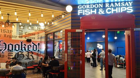 A look at Gordon Ramsay Fish & Chips' menu in Reno, Nevada