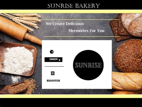 JavaScript Bakery Project 的图像结果