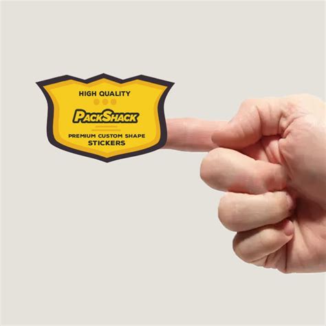 Custom Shape Cut Sticker – PackShack