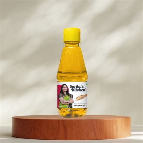 Buy Wood Pressed Sesame Oil | Sarita’s Kitchen
