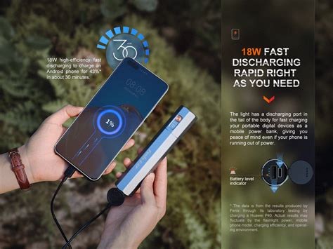 Fenix E-CP Powerbank LED Torch with built in Powerbank – LightMen