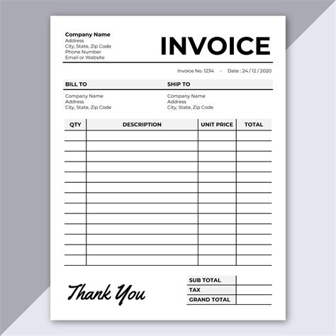Invoice Receipt 的图像结果