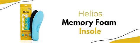 Helios Memory Foam for All Shoes Makes shoes Super Soft & Comfortable ...