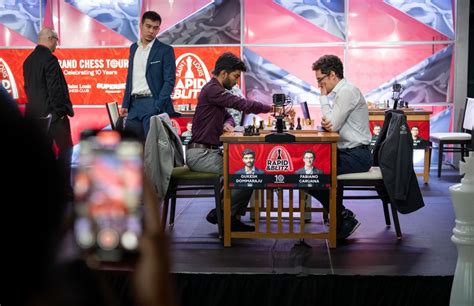 Resilient Gukesh ends Fabiano Caruana's unbeaten streak, still he tops ...