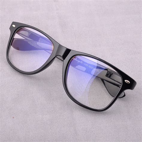 Classic Design Trend Glasses Radiation Resistant Glasses Anti Reflective Lenses Plain Mirror ...
