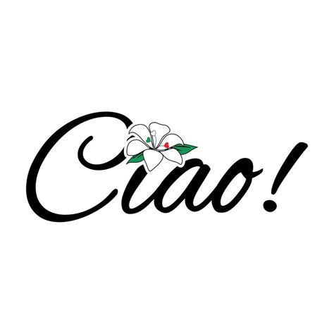 Italian Download, Ciao, Italy, Italian Flag, White Lily, Instant ...