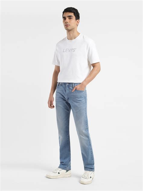 Men's 513 Blue Straight Fit Jeans – Levis India Store