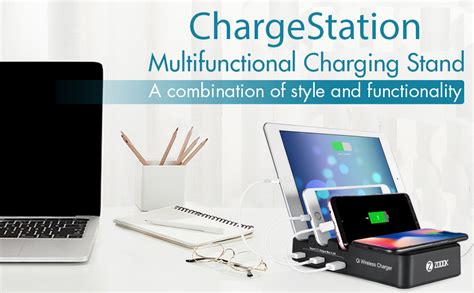 Zoook Chargestation Fast Charge Docking Station for Multiple Devices ...