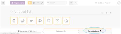 Image result for Create Font Icons