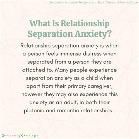 How to Deal With Separation Anxiety in Your Relationship