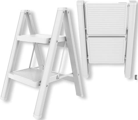 2-Step Folding Ladder Aluminium | Home Ladder 2-Step