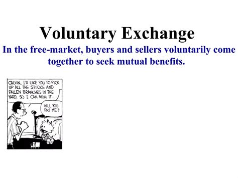 Voluntary Exchange Term