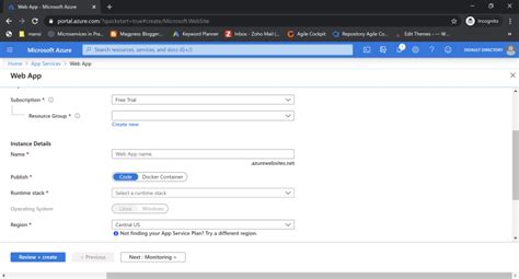 Azure Demo Web App 的图像结果