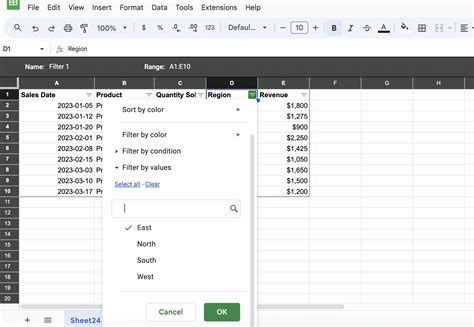 Image result for Google Sheets Filter Report
