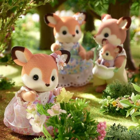 Sylvanian Families Deer Family – Animal Kingdoms Toy Store