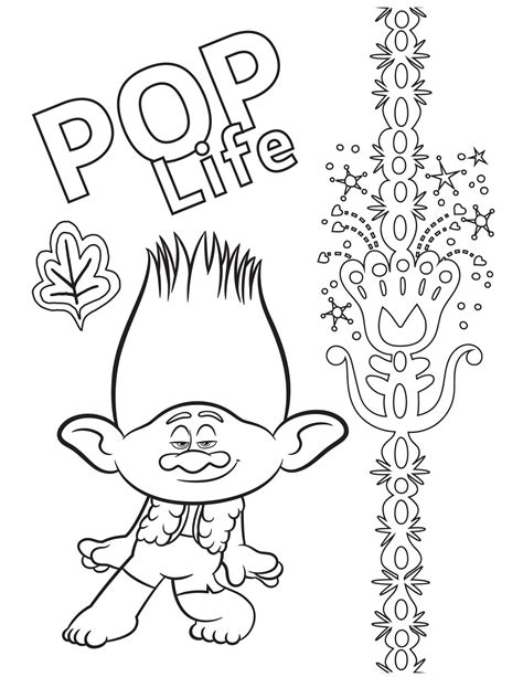 Trolls World Tour coloring pages - YouLoveIt.com
