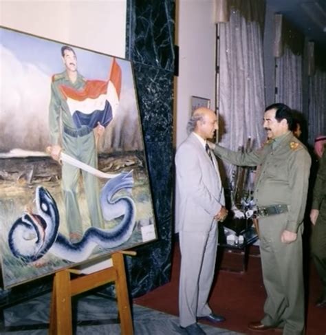 Saddam Hussein Palace Art