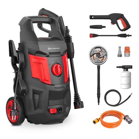 GoMechanic High Pressure Car Washer Pump, 2200 Watts Motor, 200 Bars ...