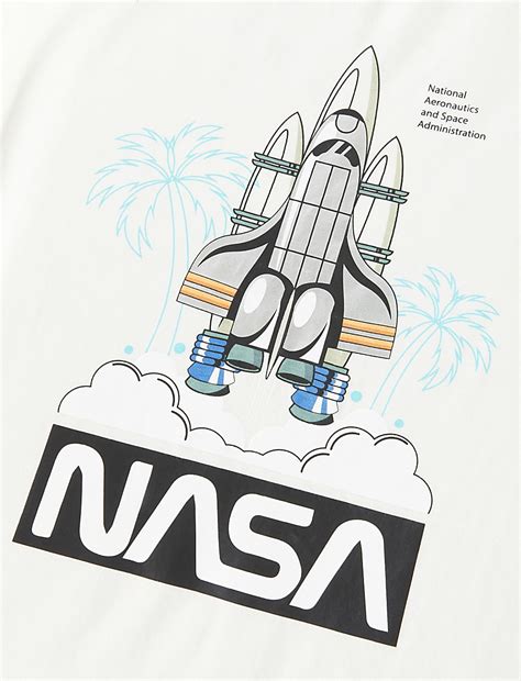 Buy Pure Cotton NASA™ T-Shirt at Marks & Spencer