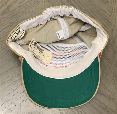Vintage LL Bean Tan Logo Hat (Size XXL) NWT — RootsBK