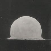 Image result for First Nuclear Explosion Test Trinity