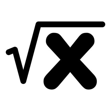 Square root symbol | Free SVG