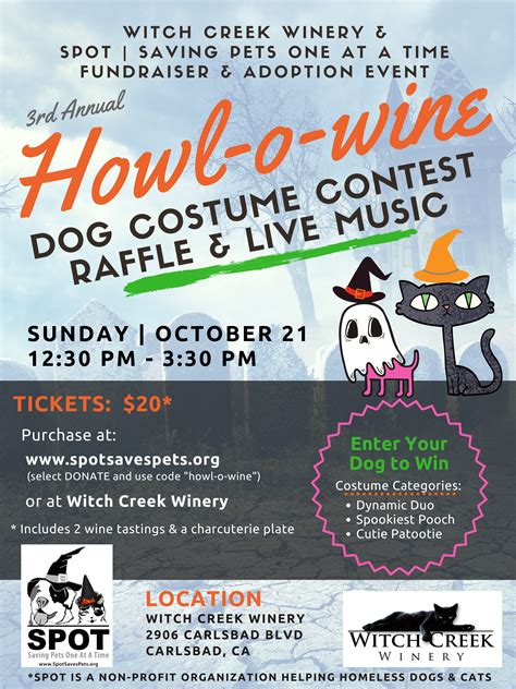WITCH CREEK WINERY & SPOT _ SAVING PETS ONE AT A TIME FUNDRAISER ...