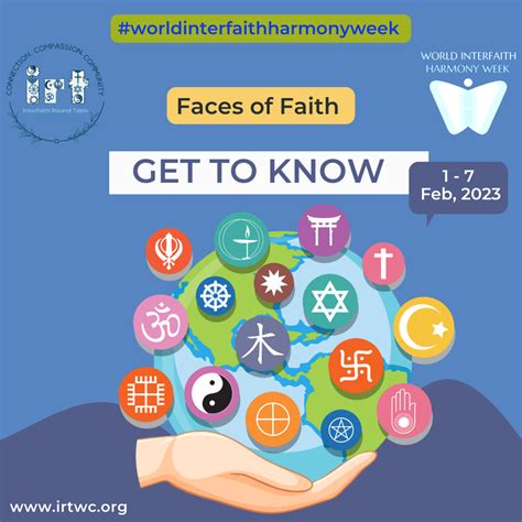 FACES OF FAITH: World Interfaith Harmony Week 2023_ Interfaith Round ...