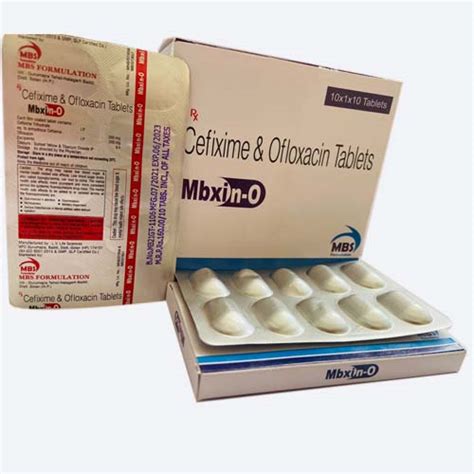 MBXIN-O Tablets MBS Formulation