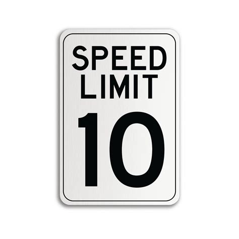 Decorative Speed Limit Signs at Harry Leslie blog