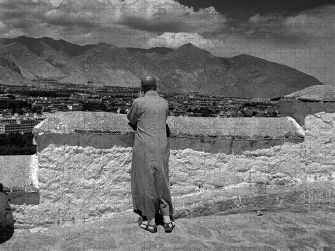 Tibetan Monk Jigsaw Puzzle by By Ak Wong - Photos.com