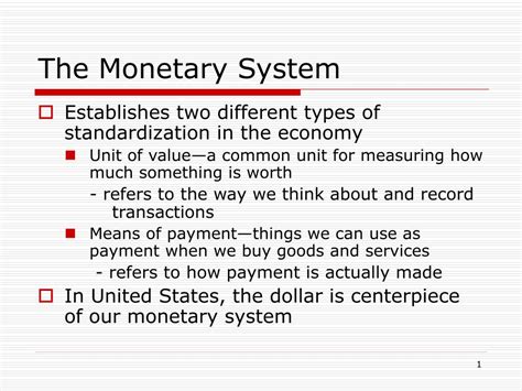 Image result for Monetary System