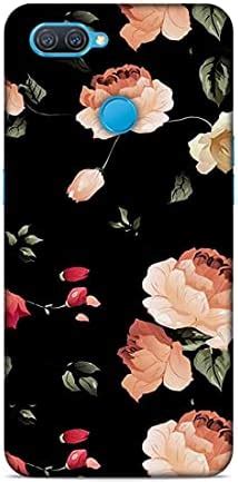 Cleok Beautifull Floral Pattern in Black Background Mobile Back case ...