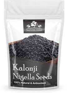 NATURE YARD Organic Kalonji seed - 100% Natural for eating & hair ...
