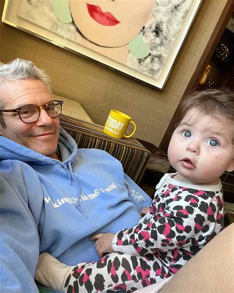 Andy Cohen Shares Sweet Morning Selfie with Baby Daughter Lucy: Photo