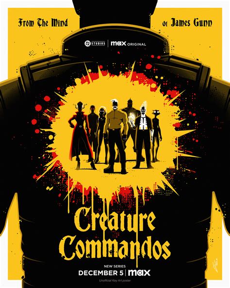 DC CREATURE COMMANDOS Poster Art | Poster By Rico Jr