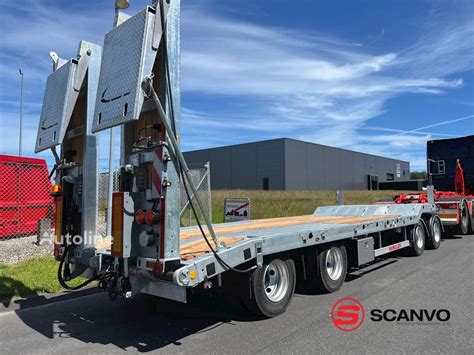 Hangler VTS-H 400 - 2 delt ramper low loader trailer for sale from ...