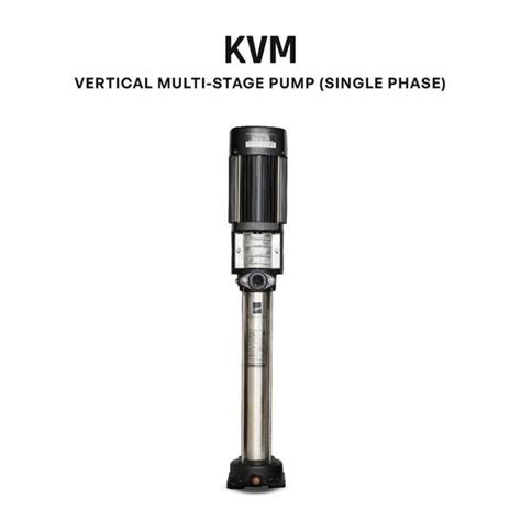 Kirloskar Vertical Multi-Stage Pump, KVM-2115, 2 HP, Single Phase, 230 ...