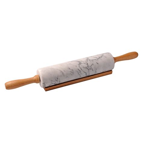 Integra Grey Marble Rolling Pin With Cradle | Integra