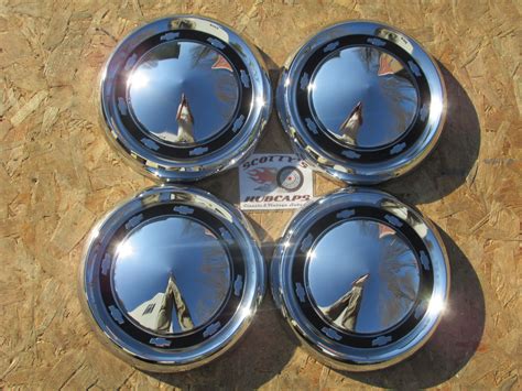 Chevy Hubcaps, 1956, 56C-1130, Set of 4 - Scotty's Hub Caps
