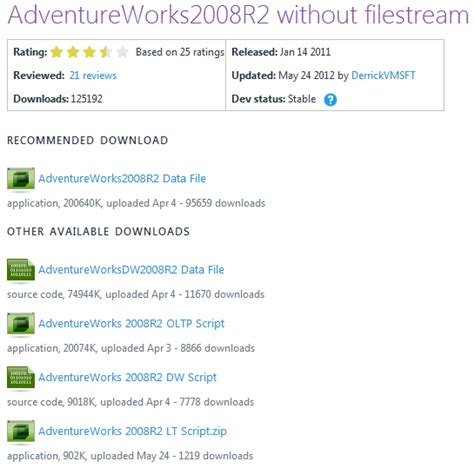 AdventureWorks 2012 Tutorials 的图像结果