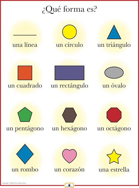 Shapes In Spanish Worksheet - Printable Grammar Worksheett