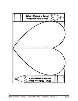 Image result for Personal Narrative Lesson
